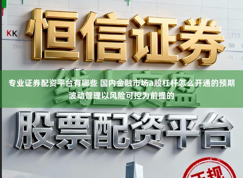 专业证券配资平台有哪些 国内金融市场a股杠杆怎么开通的预期波动管理以风险可控为前提的